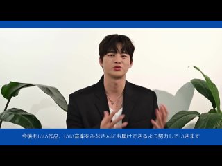 seo in guk thank you message to fans on the 10th anniversary of debut in japan - october 2023